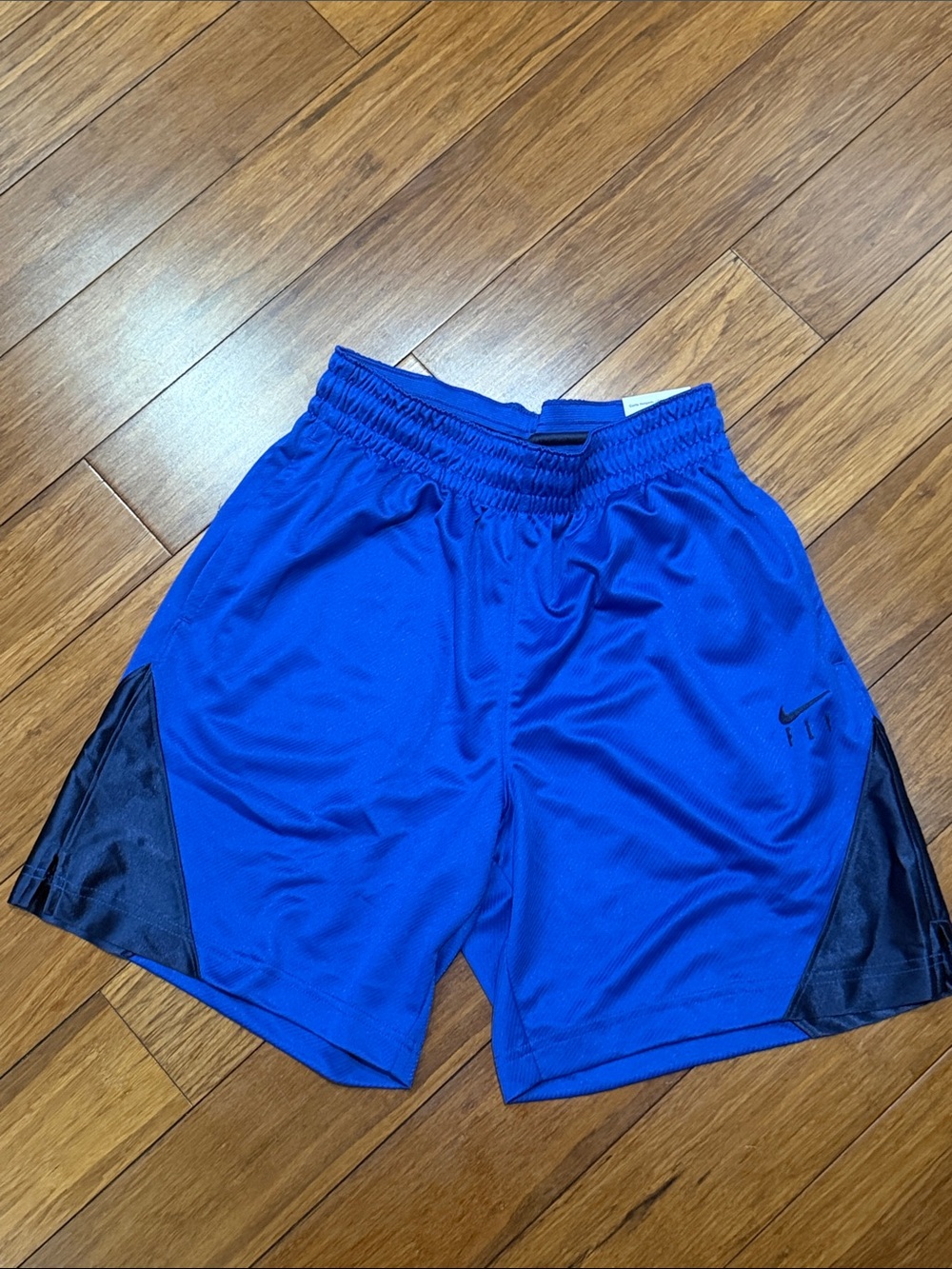 NWT Nike Fly Blue Athletic Basketball Shorts XS Loose Fit